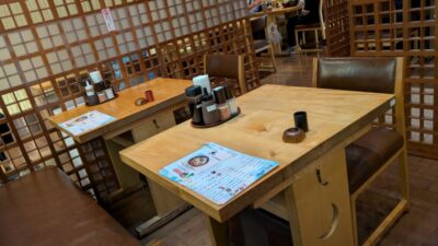 店舗内観｜熟かつ亭