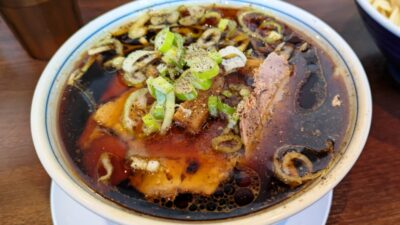 つけ麺のつけ汁｜中華そば 赤寅