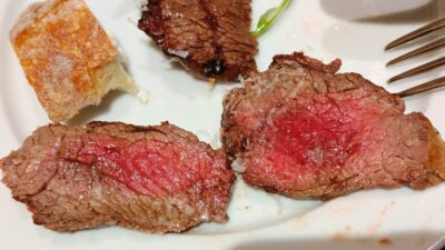 北海道産未経産牛のタリアータ（アップ）｜Frutti di Mare 横浜