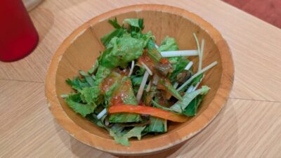 ミニサラダ｜太陽のトマト麺 川崎アゼリア店