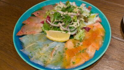 本日のカルパッチョり合わせ｜Frutti di Mare 横浜