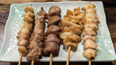 焼き鳥5本盛り｜呼炉凪来 横浜店