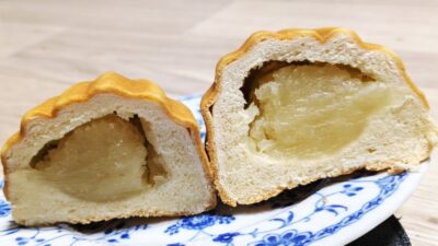呉のメロンパン（断面）｜ご当地パンフェスタ