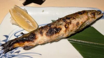 炉端焼き 鮎の塩焼き|魚魚炉 有楽町店