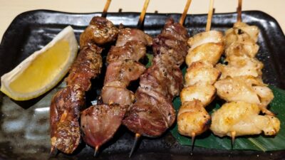 串焼き5本盛り(塩)|魚魚炉 有楽町店