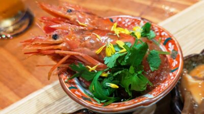 酔っ払い海老|酒と肴おけや