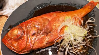 金目鯛煮付け|とびっきり鮮魚 鹿島田酒場