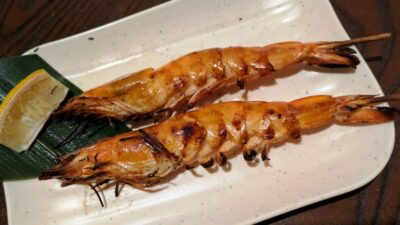 焼き海老|結び屋 有楽町