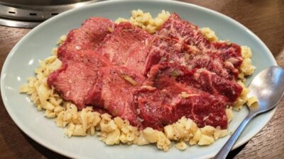ニンニク上塩タン・ニンニク上ハラミ|肉小僧 はなれ