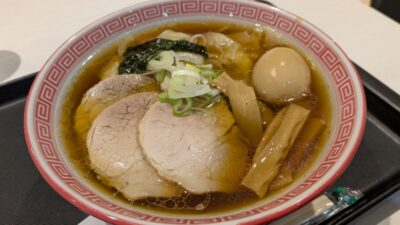 特製中華そば（アップ）｜春木屋 ラゾーナ川崎