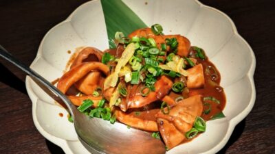 するめいかのわた味噌焼き|うおいちや