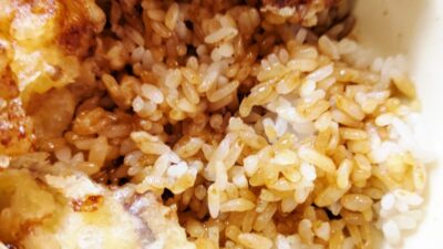 天丼のご飯|手打ちそば たか