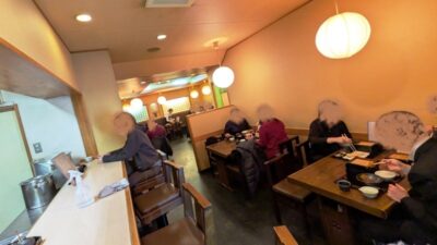 店舗内観|手打ちそば たか