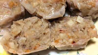 桜えびシウマイ断面｜崎陽軒 武蔵小杉駅店