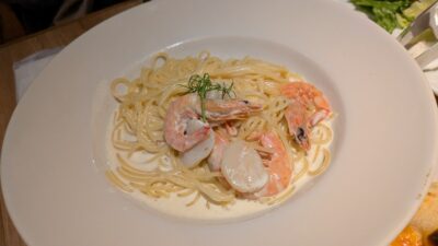 海老と帆立のアマルフィ風レモンクリーム｜TAVOLA アトレ川崎店