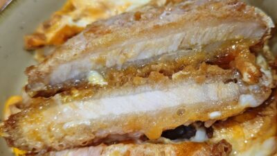 ミニかつ丼（アップ）｜石龍