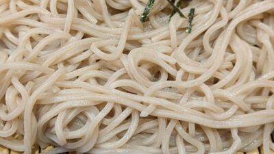 ざるそば（アップ）｜石龍