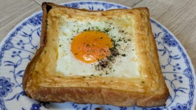 お月見トースト｜麦乃ありか