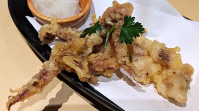 いかゲソ天ぷら｜北前そば高田屋 川崎駅前店