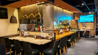 店舗内観（カウンター席）｜北前そば高田屋 川崎駅前店