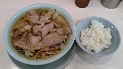 中華そば+ご飯|なぎちゃんラーメン 川崎大宮町店