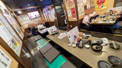 店舗内観｜もつ焼きばん 新川崎鹿島田店