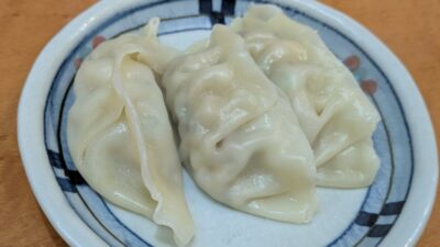ゆで餃子3ヶ｜七志らーめん 鹿島田店