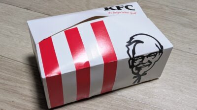 創業記念パックのパッケージ｜ケンタッキーフライドチキン 鹿島田店