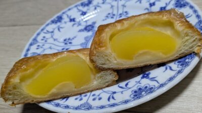 りんごのデニッシュ(断面)|石窯焼きたてパン工房