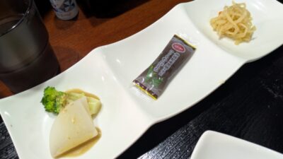 季節の温野菜+甘味|岩駒(元住吉)