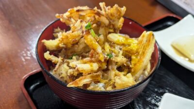 プチかき揚げ丼|岩駒(元住吉)