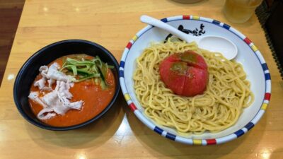 冷やし丸ごとトマトつけ麺|七志らーめん 鹿島田店