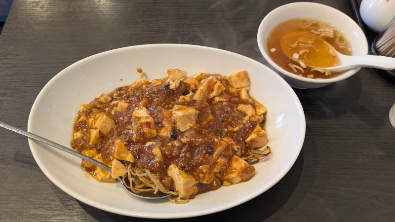 麻婆焼きそば|萬福飯店