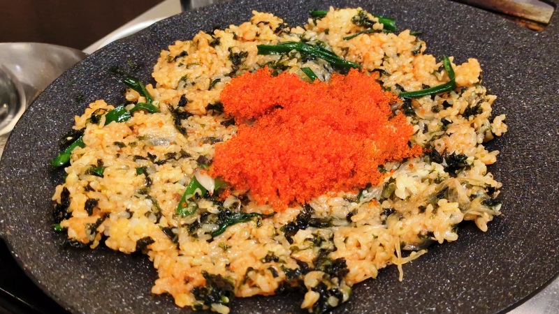 12_とびっこ焼飯_とびっこ投入|ミリネヤンコプチャン 川崎店