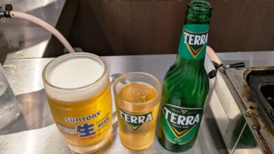 05_生ビールとテラで乾杯|ミリネヤンコプチャン 川崎店