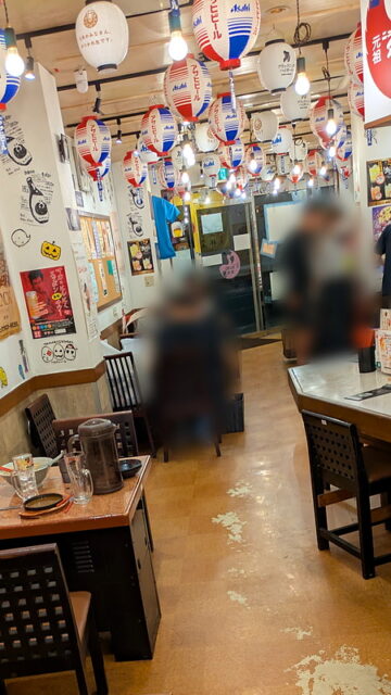 店舗内観|元祖ニュータンタン酒場 鹿島田店