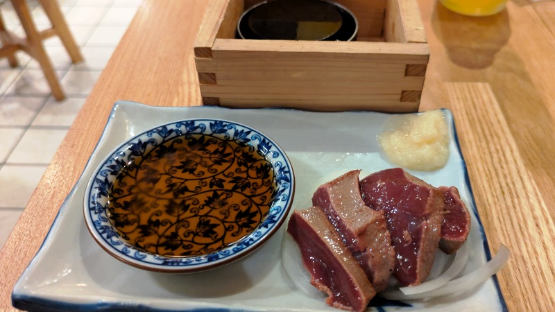 朝挽きレバテキ|大鶴見食堂