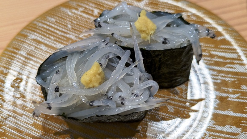 生白魚軍艦|寿司活 ラゾーナ川崎店